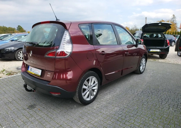 Renault Scenic cena 27550 przebieg: 177250, rok produkcji 2013 z Barwice małe 596